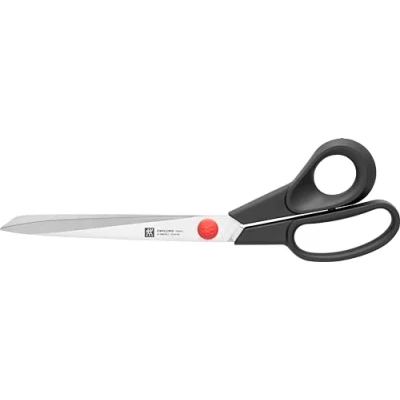 Obrázek ZWILLING TWIN L krejčovské nůžky nůžky, na textil z nerezové oceli s rukojetí vyztuženou skelným vláknem, 25 cm, černo stříbrné
