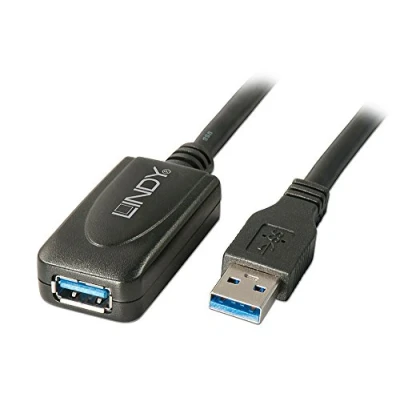 Obrázek LINDY 43155 5m USB 3. 0 Aktivní prodloužení