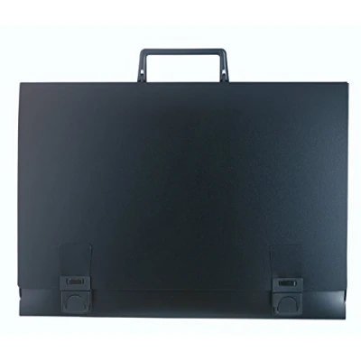 Obrázek Exacompta 59201E složka na kreslení s rukojetí z plného PP 1,2 mm, zadní 26 pro formát 50 x 70 cm, černá
