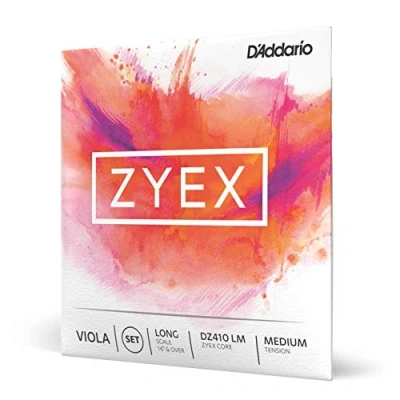 Obrázek D&#039; Addario Zyex Viola struna sada syntetické vlákno Long