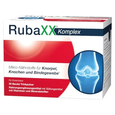 Obrázek RubaXX® komplex mikroživin s kolagenem, glukosaminem, chondroitinem a kyselinou hyaluronovou vitamíny minerály 30 sáčků kvalitní výrobek