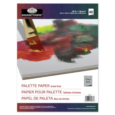 Obrázek Royal and Langnickel Palettenpapier, 22,9 x 30,5 cm, Grau, 40 Blatt