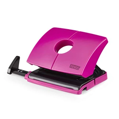 Obrázek Děrovačka B 216 CID happy pink matná, razicí výkon 1,6 mm (16 listů)