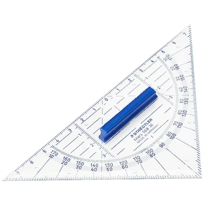 Obrázek STAEDTLER 568 36 trojúhelník 16 cm (s odnímatelnou rukojetí)