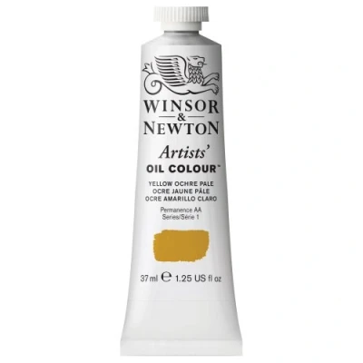 Obrázek Winsor &amp; Newton 1214746 Artists Ölfarbe 37ml Tube, Künstler mit höchstmöglicher Pigmentierung, höchste Lichtechtheit Gelber Ocker Blass