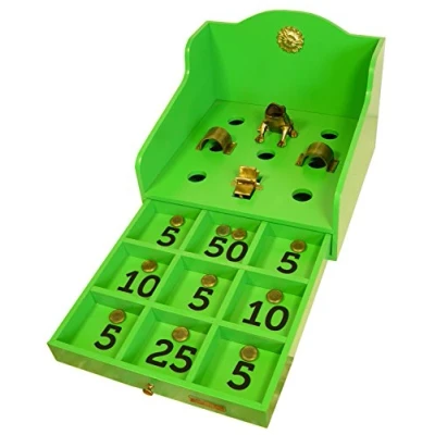 Obrázek Imex El Zorro 71758 Desktop Set Frosch Holz, Grün, M
