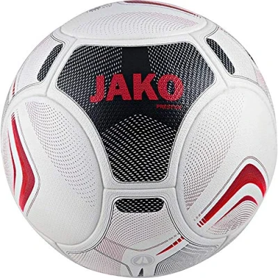 Obrázek JAKO Míč na fotbal Prestige, bílá/černá/červená, 5, 2344
