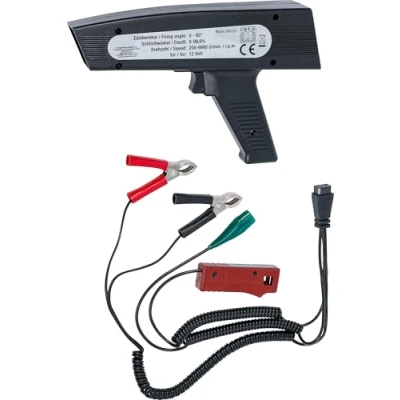 Obrázek BGS 40106 Digitální pistole se zapalovacím světlem pro benzínové motory nastavovací načasování zapalování stroboskopická lampa