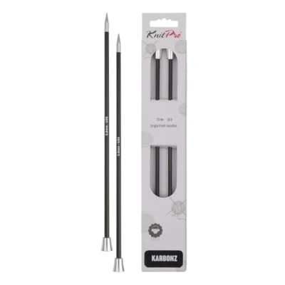 Obrázek KnitPro K41260 jehlice na bundu, černé, 5 mm, 2