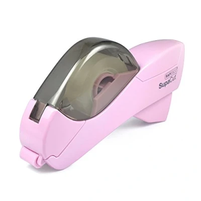 Obrázek Rapesco 1441 SupaCut Klebebandspender mit 2 Klebebandrollen, Rosa