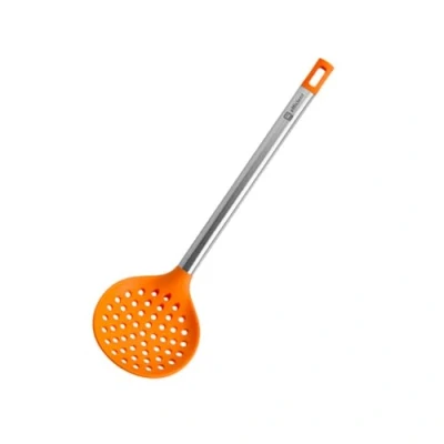 Obrázek BRA Efektivní metlička, nerezová ocel, oranžová, 36,5 cm, 4 jednotky