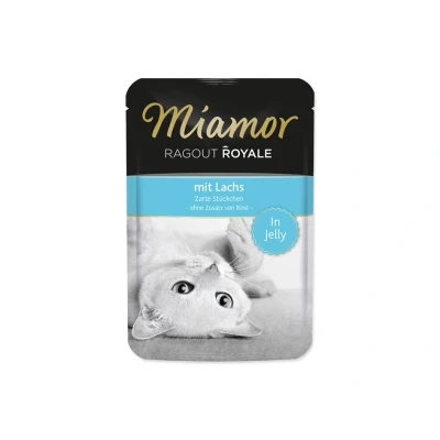 Obrázek Kapsička MIAMOR Ragout losos v želé 100g