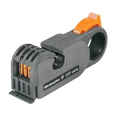 Obrázek Weidmüller Odstíňovací nástroj CST VARIO (pro koaxiální kabel + datová vedení Ø 2,5 8 mm, vč. 3 nožových vložek, max. celková délka odizolování 17 mm) 480876