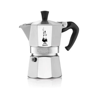 Obrázek Bialetti Moka Express kávovar na espresso, hliník, šedá, 4 šálky