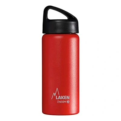 Obrázek Laken Láhev na pití Classico široká, červená, 0,5 litru, TA5R