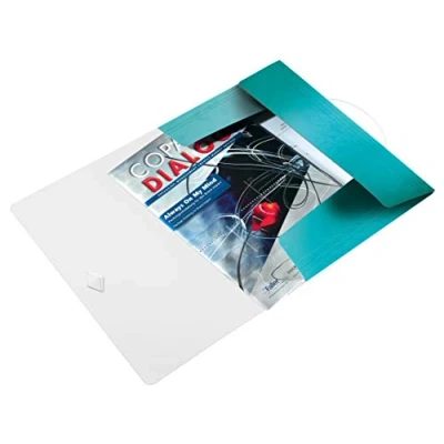 Obrázek Leitz 204583 desky s napínáky wow, A4, PP, ledově modrá