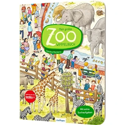 Obrázek Mein großes Zoo Wimmelbuch: Mit Suchaufgaben