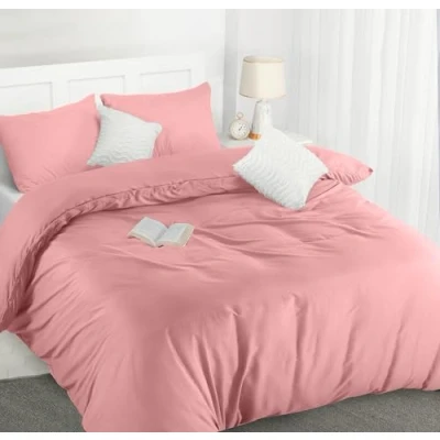 Obrázek Utopia Bedding Ložní prádlo sada 200 x povlečení z mikrovlákna cm + 2 povlaky na polštář 50 75 růžové