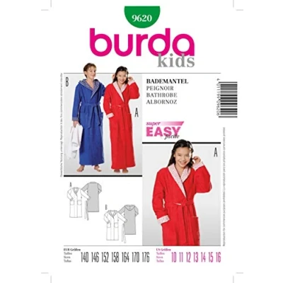 Obrázek Burda střihová předloha 9620 župan vel. 140 176