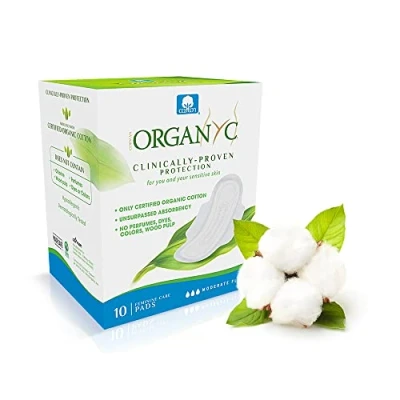 Obrázek Organ(y) hygienické vložky pro každodenní použití se skládanými křídly ze 100% bio bavlny 10 kusů (balení 1 ks)