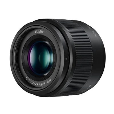 Obrázek Panasonic Lumix 25 mm F1.7 H H025E K Prime objektiv, černý — Micro 4/3 držák kompatibilní &amp; Olymp