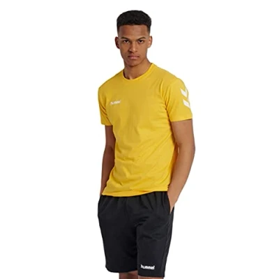 Obrázek hummel Pánská Hmlgo bomuld trička, Sports Yellow, XL EU