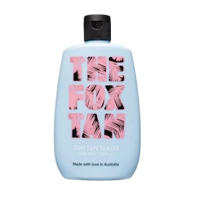 Obrázek The Fox Tan Sun Sealer After Lotion für Körper und Gesicht, feuchtigkeitsspendende lang anhaltende Bräune, mit Aloe Vera Beta Carotin, 220 ml