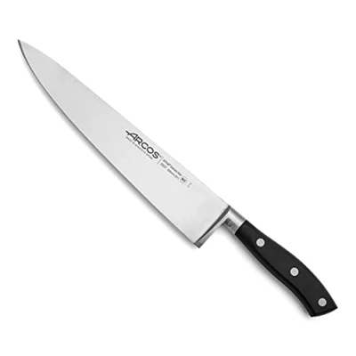 Obrázek Arcos Série Riviera kuchařský nůž čepel z nitrum kované ušlechtilé oceli 250 mm ruční rukojeť polyoxymetylen (POM) barva černá