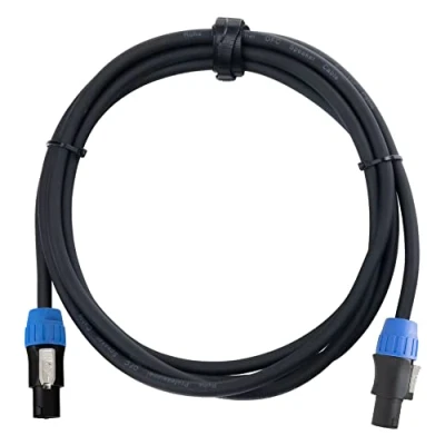 Obrázek Pronomic pro line BOXSP4 2. 5 reproduktorový kabel 4x 2,5 mm² Profesionální DJ a PA Délka: m Konektor: 4 Pol Speakon kompatibilní Kleště odlehčení tahu černé