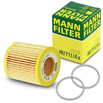 Obrázek MANN FILTER HU 711/4 X Olejový filtr sada olejových filtrů s těsněním / sadou těsnění pro osobní automobil