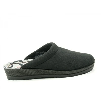 Obrázek Rohde Neustadt D 2291 Boty Dámské Pantofle Clogs střižní vlna, černá