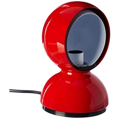Obrázek Artemide Tischleuchte Eclisse in rot aus Metall