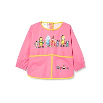 Obrázek Playshoes Unisex dětská malířská zástěra s rukávy, 18 růžová