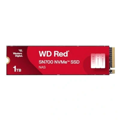 Obrázek SSD disk WD Red SN700 NVMe 1 TB (SSD pro zařízení NAS, 24/7 životnost až 2 000 TBW, kompatibilita s mnoha systémy NAS)