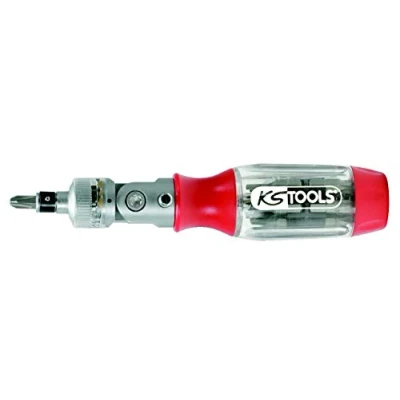 Obrázek KS Tools 911. 2470 1/4&quot; ráčnový bitový šroubovák, 190 mm