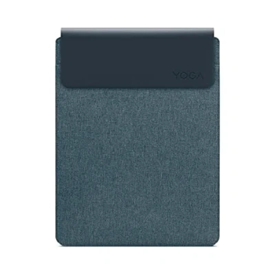 Obrázek Lenovo Yoga Laptophülle14,5 ZollMagnetverschlussschlank &amp; leicht, aus recycelten MaterialienSeparates ZubehörfachTidal Teal