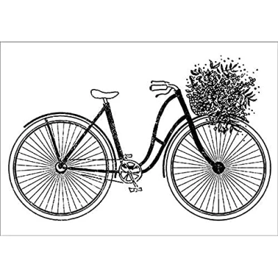 Obrázek Artemio Stempel Fahrrad 37 x 53 mm, Holz, mm