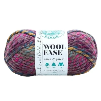 Obrázek Lion Brand Yarn 640 611 Wool Ease Thick &amp; Quick, Astroland, Acryl, 21. 59 x 9. 53 cm, 80