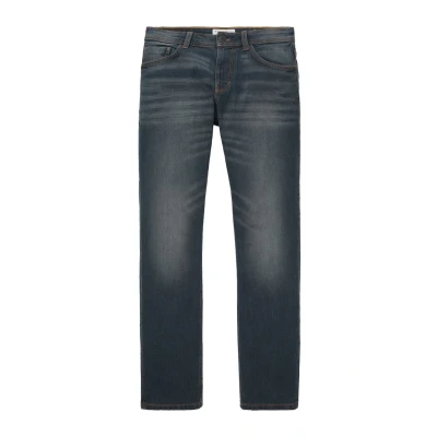 Obrázek TOM TAILOR Pánské Marvin Straight Jeans, 10281 Mid Stone Wash Denim
