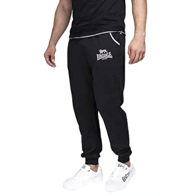Obrázek Lonsdale Pánské sportovní kalhoty na jogging Two Tones, černá