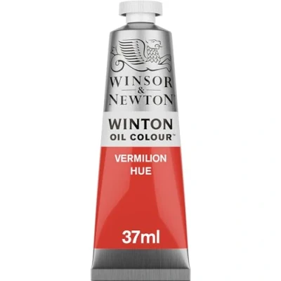 Obrázek Winsor &amp; Newton 1414682 Winton, feine hochwertige Ölfarbe 37ml Tube mit gleichmäßiger Konsistenz, Lichtbeständig, hohe Deckkraft, Reich an Farbpigmenten Zinnober Farbton