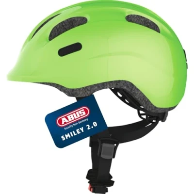 Obrázek ABUS Smiley 2.0 Dětská cyklistická přilba, Zelená, 50 55 cm
