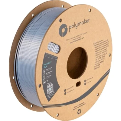 Obrázek Polymaker PolyLite Silk PLA Silber 1.75mm 1kg