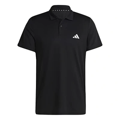 Obrázek adidas Herren Train Essentials Training Polo Shirt, Black/White, 3XL