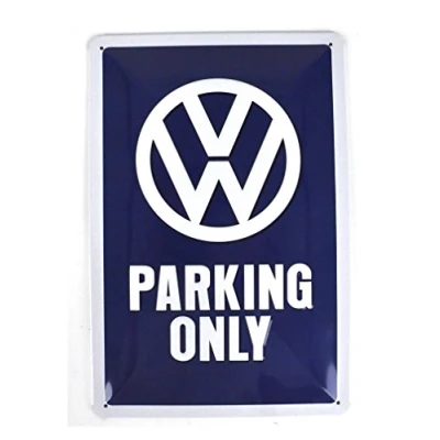 Obrázek Nostalgic Art Retro plechový štítek, 20 x 30 cm, VW Parking Only nápad na dárek Volkswagen Bus z kovu, vintage design