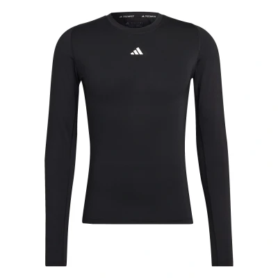 Obrázek adidas Performance Techfit Top s dlouhým rukávem, Muži, Velikost: 3XL, Black