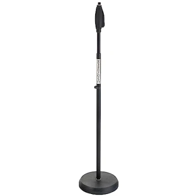 Obrázek Pronomic MS 200 jednoruční stojan na mikrofon s talířovou paticí (stativ mikrofon, díky jednoručnímu zavírání, odnímatelná kabelová svorka, 102 cm 168 cm)