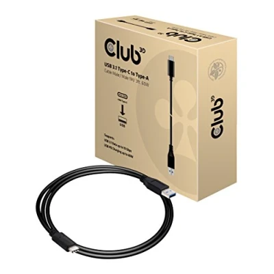 Obrázek Club 3D CAC 1523 USB 3. 1 Typ C na A kabel konektor/konektor černý