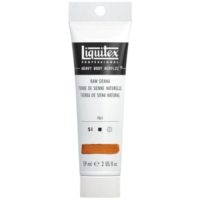 Obrázek Liquitex 1045330 Professional Heavy Body akrylová barva v umělecké kvalitě s vynikající stálostí na světle máslové konzistenci, 59 ml tuba Siena Nature