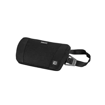 Obrázek Fellowes Opěrka zad PlushTouch™, ultra měkká, ergonomická bederní opěrka, pro domácí kancelář a kancelářskou židli